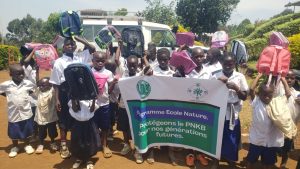 Combo/Kabare : Faim zéro RDC remet des fournitures scolaires a quarante élèves